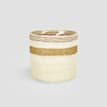 Maceta de Interior Mica Jameson mimbre amarillo Ø16 cm