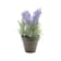Lavanda artificial en maceta pequeño