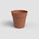 Maceta de plástico Artevasi terracota Magadascar redonda 17x16 cm