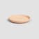 Plato de barro Artevasi beige redondo 53 cm