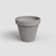 Maceta de barro Artevasi gris Amalia Ø31 cm