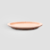 Plato redondo Fronda Terracota natural Ø50 cm
