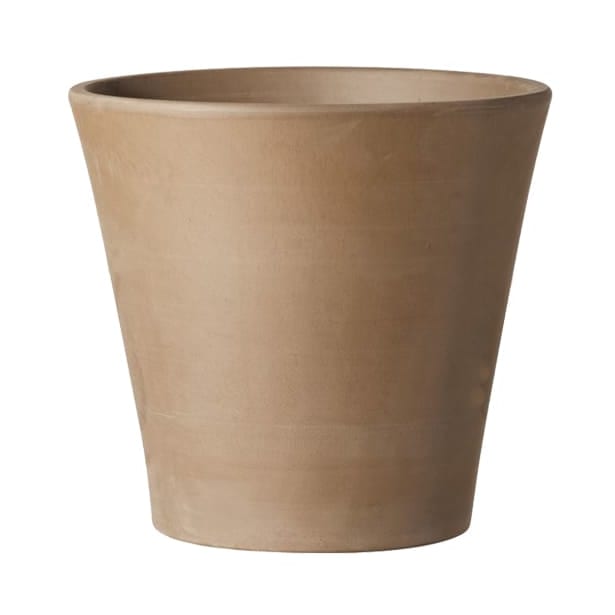 Maceta de Barro Vaso Cono Chocolate