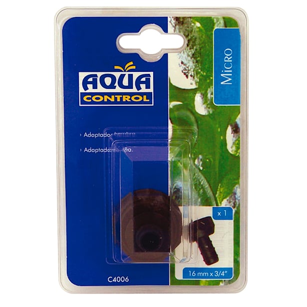 Adaptador rosca hembra  - 3/4"