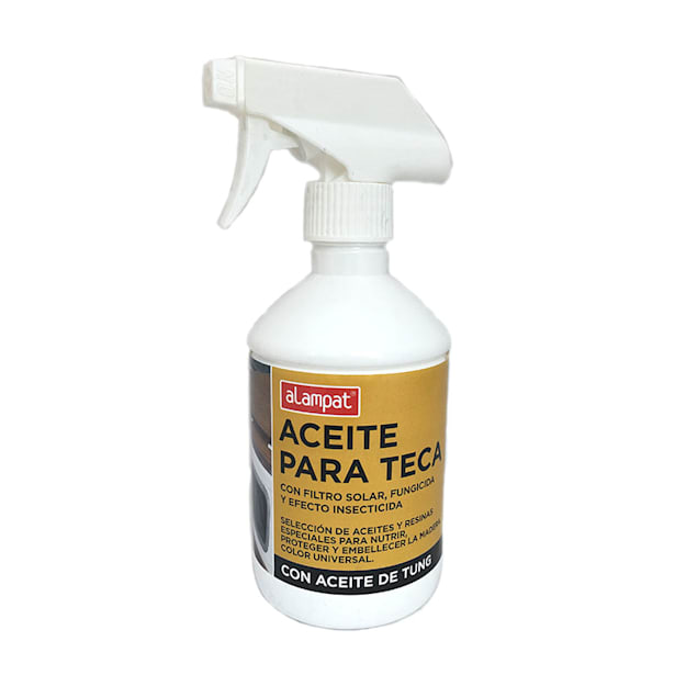 Aceite para teca color universal pulverizador