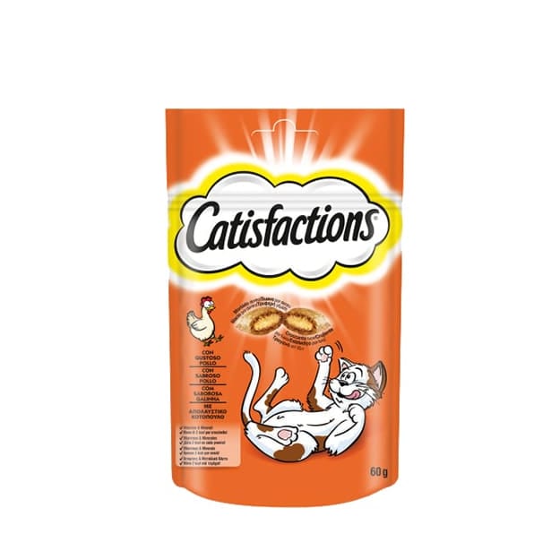 Catisfactions snacks de pollo