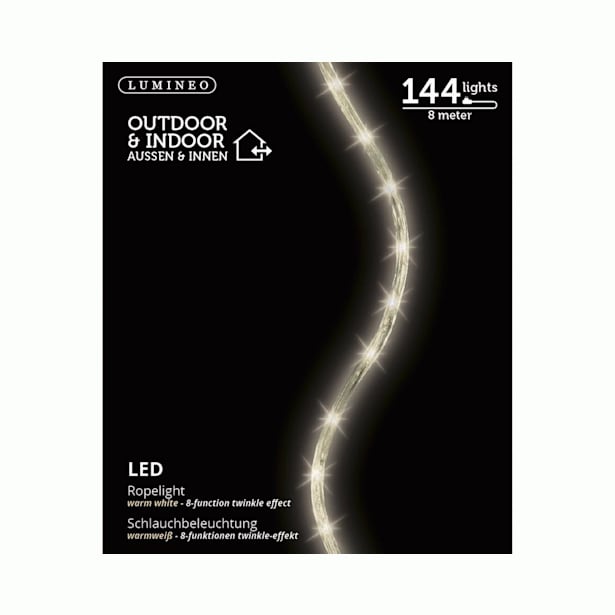 Tubo 114 luces led exterior - 8m