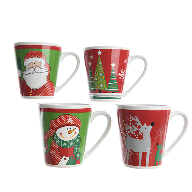 Taza figuras navidad