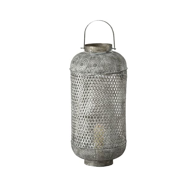 Farol olio metal gris