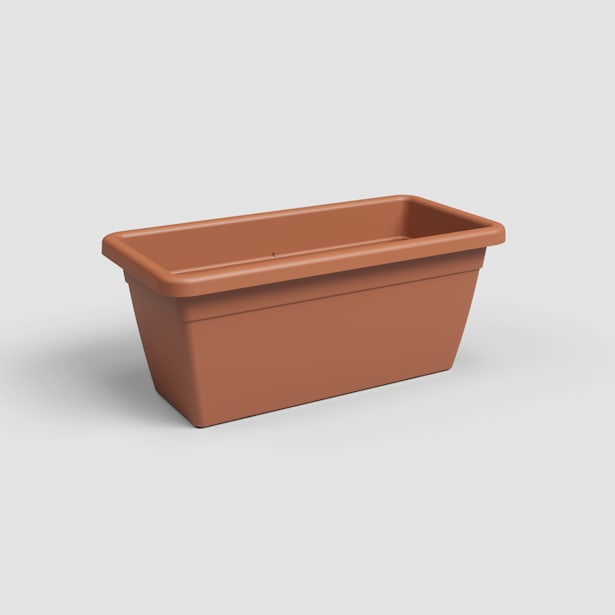 Maceta de plástico Artevasi terracota Venezia jardinera XL