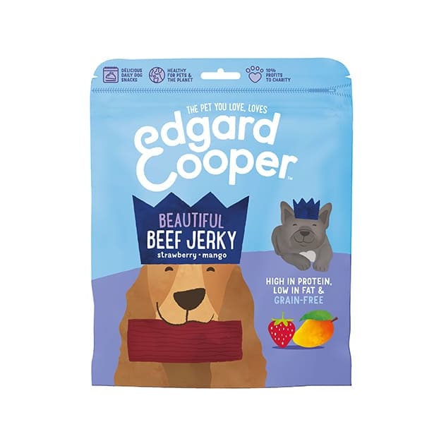 Edgard and cooper snacks de fresa y mango