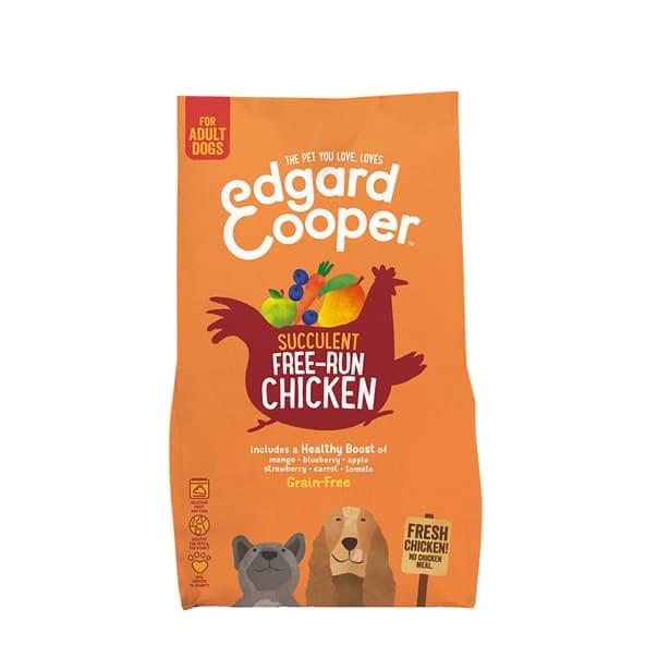 Edgard and cooper adult pollo de granja con mango y arandanos