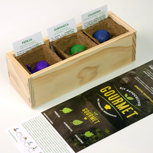 Kit autocultivo gourmet