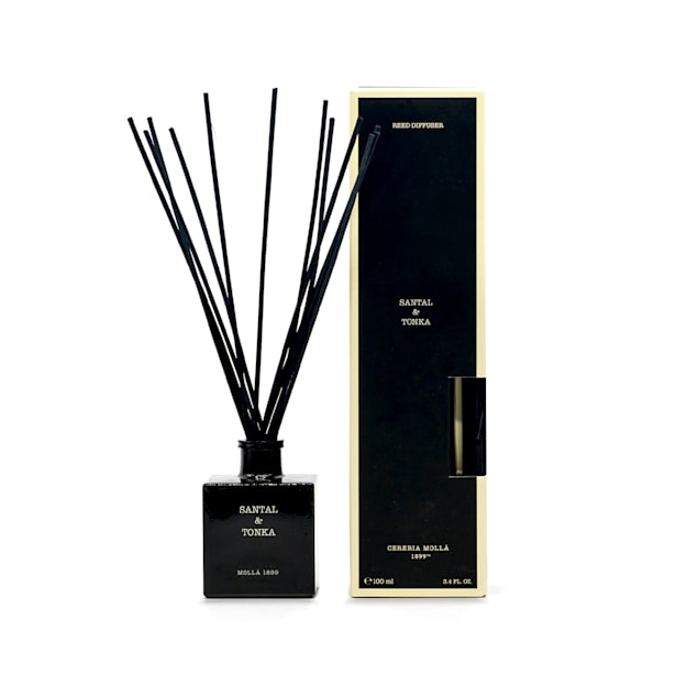 Ambientador mikado negro de santal & tonka