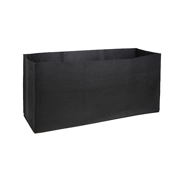 Herstera Metal Planter - Bolsa de fieltro negra