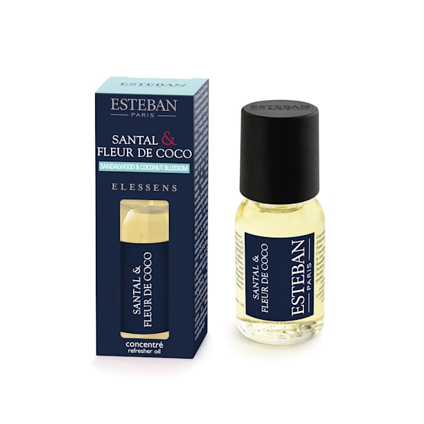 Aceite perfumado de 15ml santal & fleur de coco