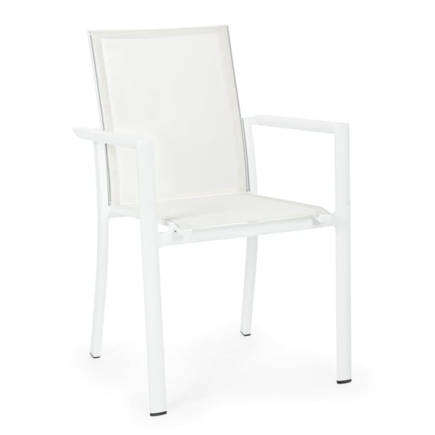 Silla de jardín Bizzotto KONNOR blanco