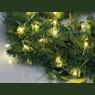 Luces de Navidad String twinkle Blanco micro 180 Leds (cable plateado de 9m)