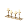 Candelabro furo para 4 velas