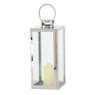 Farol metal con cristal