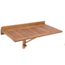 Mesa de Jardín Abatible Nina de Madera de Acacia 80x47 cm