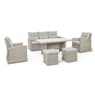 Conjunto de Jardín Ariel 6 piezas de Ratán Beige