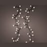 Luces de Navidad Cherry Compact twinkle Blanco 500 Leds (cable negro de 11m)