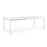 Mesa de Jardín Konnor de Aluminio Blanco Extensible 240cm