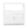 Mueble para Exterior Atlantic de Aluminio Blanco 55x90x90