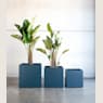 Herstera Metal Planter - Jardinera CUBE antracita