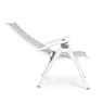 Silla de jardín Bizzotto CRUISE blanco reclinable