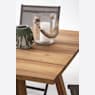 Mesa de comedor exterior Bizzotto GLASGOW madera