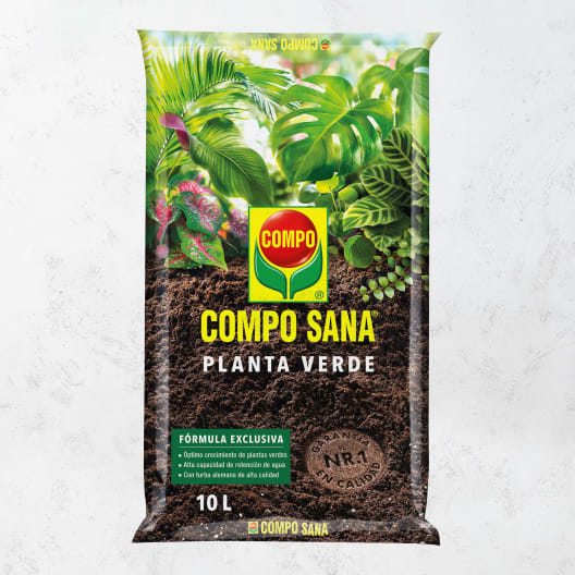 Tierra plantas verdes compo 10l Compo