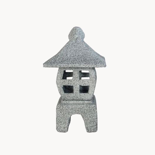 Linterna japonesa de cerámica para bonsái