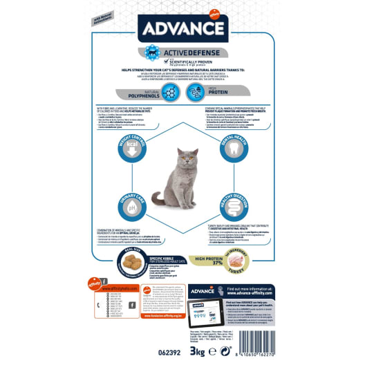 Advance adult sterilized de pavo