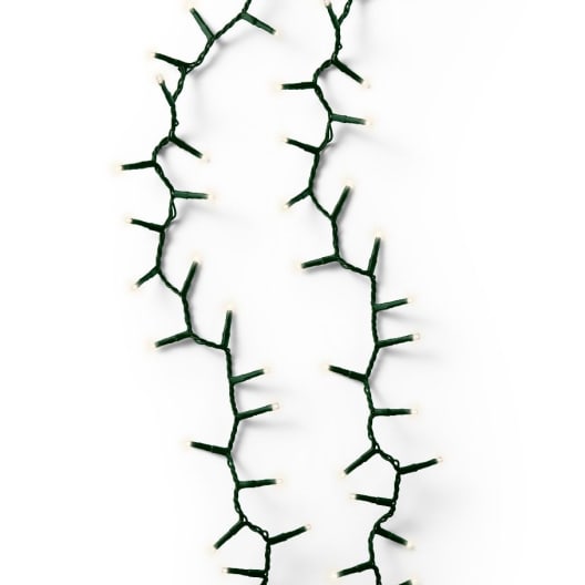 Luces de Navidad Compact twinkle Blanco  750 Leds (cable verde de 16m)