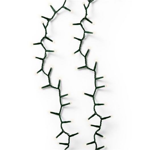 Luces de Navidad Compact twinkle Blanco 1500 Leds (cable verde de 34m)
