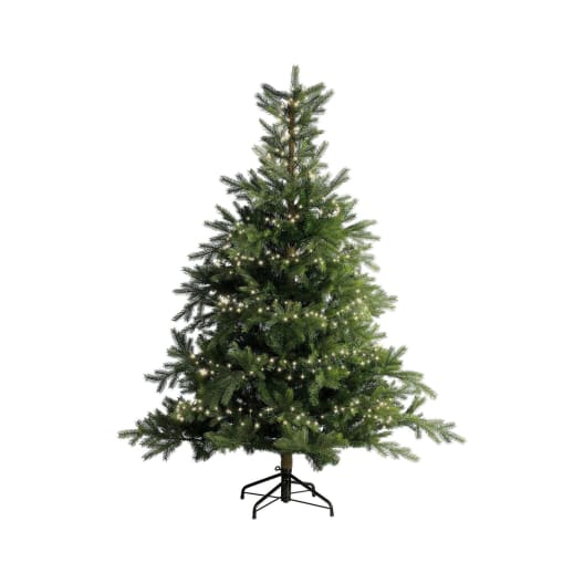 Luces de Navidad Compact twinkle Blanco 1500 Leds (cable verde de 34m)