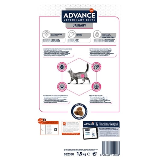 Advance cat urinary