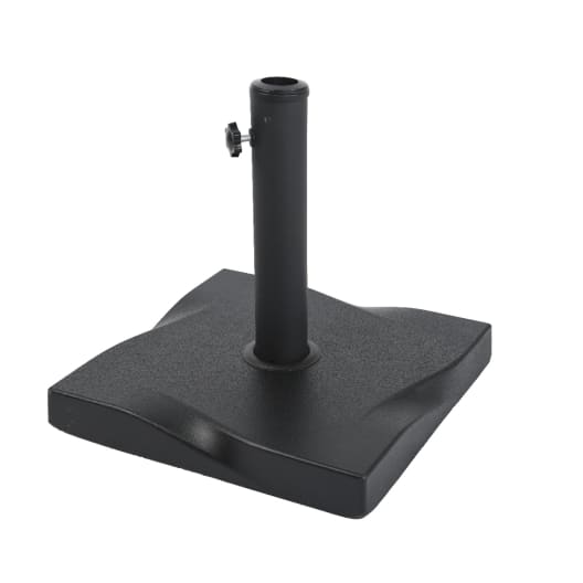 Soporte para Sombrilla universal de hormigón negro de 15 kg KSD