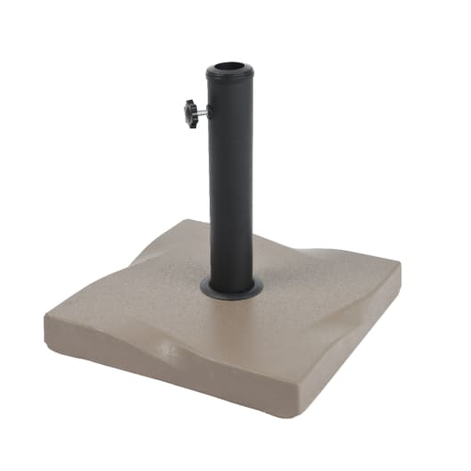 Soporte para Sombrilla universal de hormigón taupe de 15 kg KSD