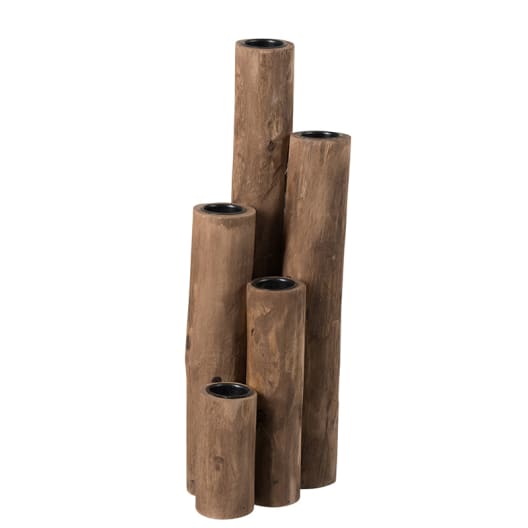 Portavelas para 5 velas mix alturas