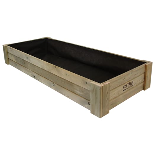 Huerto suelo de madera
