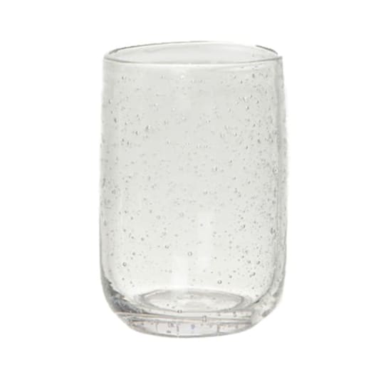 Vaso burbuja blanca