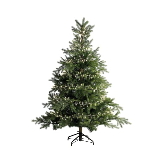Luces de Navidad Compact twinkle Blanco  750 Leds (cable transparente de 16m)