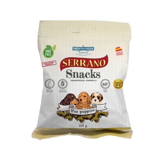 Serrano snacks para puppy