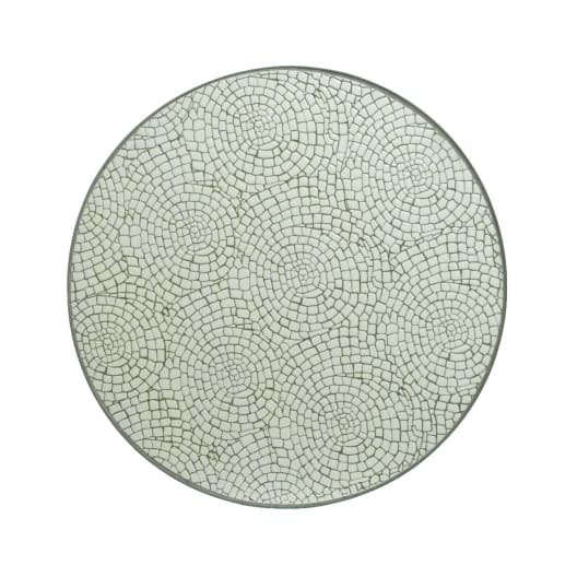 Silla de Hierro Eze Bistro con Mosaico de Azulejos Plegable Exterior 39x46,5x93,5