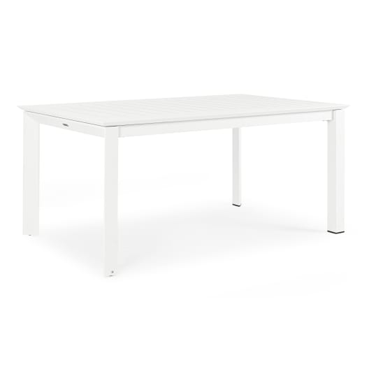 Mesa de Jardín Konnor de Aluminio Blanco Extensible 240cm