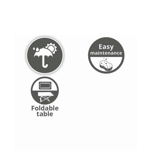 Banco de jardín KSD NOTTINGHAM beige