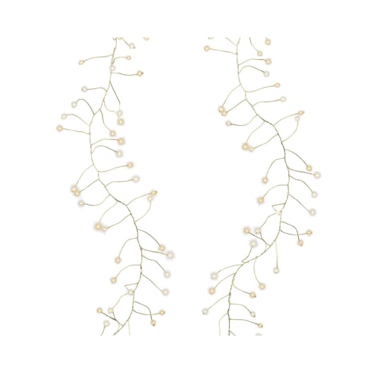 Luces de Navidad Compact twinkle Blanco/Amarillo micro  480 Leds (cable dorado de 6m)